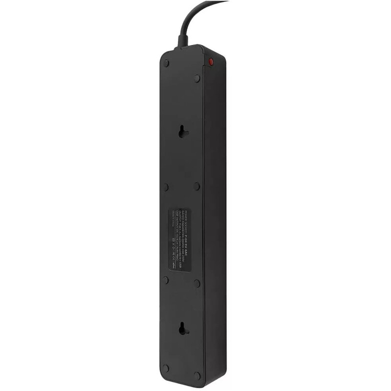 Фільтр живлення Proove Power Socket P-04 4 розетки, 4USB + 2USB-C (2500W), 3 м, Black (PSP442430001)