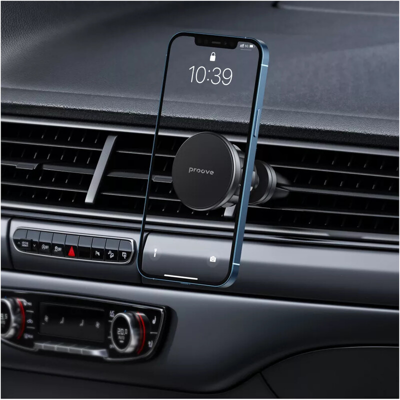Тримач автомобільний Proove Basic Air Outlet Car Mount Black (CHBA00000001)