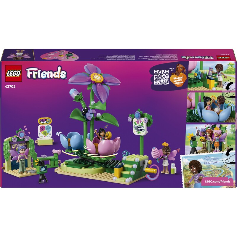 Конструктор LEGO Friends Карусель із квітами й чашками та казкова фотобудка (42702)