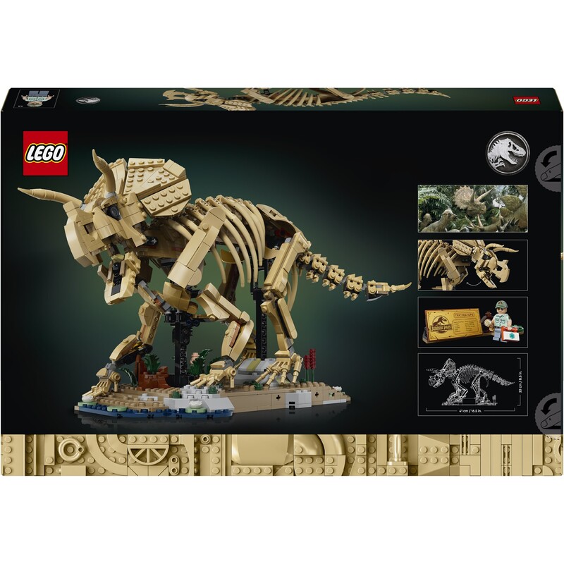 Конструктор LEGO Jurassic World Скам`янілості динозаврів: трицератопс (77985)