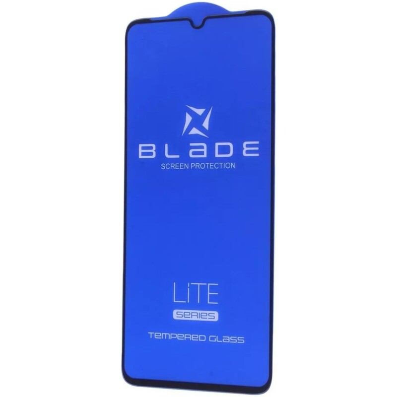 Защитное стекло Blade Lite Series Full Glue для Xiaomi Redmi 10C/12C/A3/Poco C40 black (2001001851439) без упаковки