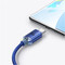 Фото - Кабель Baseus Crystal Shine Series Fast Charging USB Type-A - USB Type-C (M/M), 100W, 1.2 м, Blue (CAJY000403) | click.ua