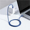 Фото - Кабель Baseus Crystal Shine Series Fast Charging USB Type-C - USB Type-C (M/M), 100W, 1.2 м, Blue (CAJY000603) | click.ua