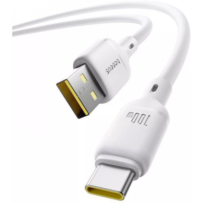 Кабель Baseus Superior Series Fast Charging Data USB Type-A - USB Type-C (M/M), 100W, 1.5 м, White (P10320102214-02)