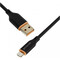 Фото - Кабель Proove Jelly Silicone USB-A to Lightning 12W 1 м, Black (CCJS20001101) | click.ua