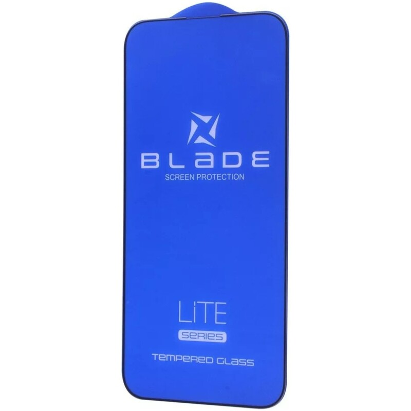 Захисне скло Blade Lite Series Full Glue для iPhone 13/13 Pro/14/16e/17e black (2001001851583) без упаковки