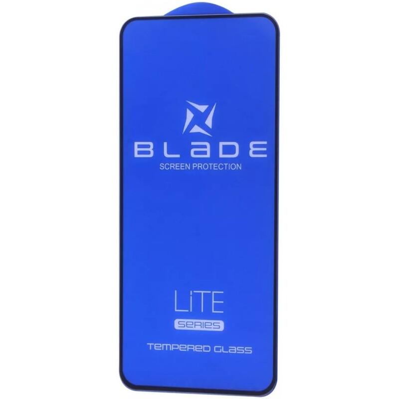 Защитное стекло Blade Lite Series Full Glue для iPhone 14 Pro/15/16 black (2001001851507) без упаковки