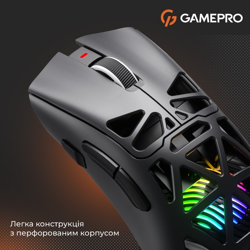 Миша бездротова GamePro Genesis Hollow White (GM870HW)