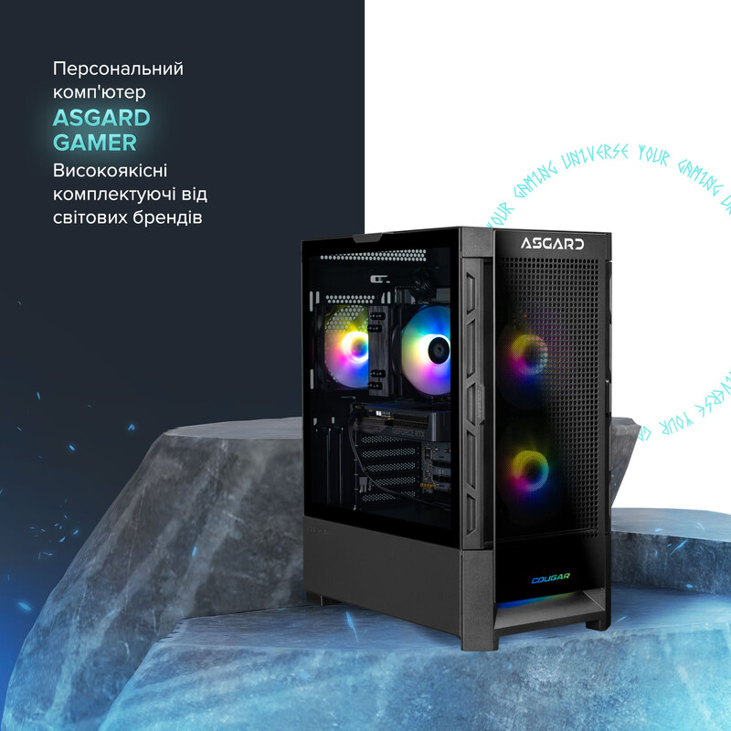 Игровой компьютер ASGARD GAMER RTX 5060 Ti 16GB / Ryzen 5 7600 / DDR5 32GB / SSD 2TB (ASG-G-5060T16-0005)
