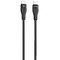 Фото - Кабель Proove Soft Silicone USB Type-C - Lightning (M/M), 27W, 2 м, Black (CCSO27002121) | click.ua
