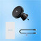 Фото - Тримач автомобільний+бездротове ЗУ Proove Light Circle Qi2 15W Black (WHLC15010002) | click.ua