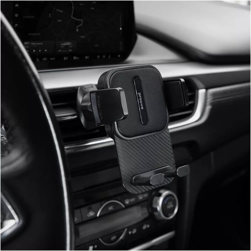 Тримач автомобільний Proove Carbon Clamp Air Outlet Car Mount Black (CHCNA0000001)