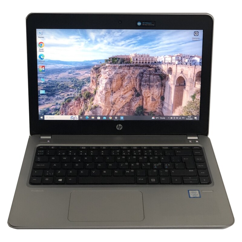 Ноутбук HP ProBook 430 G4 / 13.3" (1366x768) / i3-7100U / 8GB / 128GB SSD / Win10Pro - Б/у