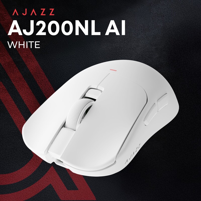 Мышь беспроводная Ajazz AJ200 Near Link AI MC White (AJ200-NL-AI-MC-W)
