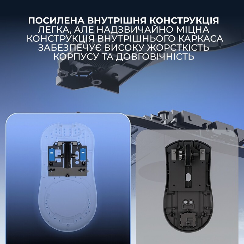 Мышь беспроводная Ajazz AJ200P Near Link AI MC White (AJ200P-NL-AI-MC-W)