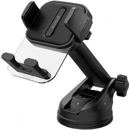 Тримач автомобільний Proove Crystal Clamp Suction Type Car Mount Black (CHCS00000001)