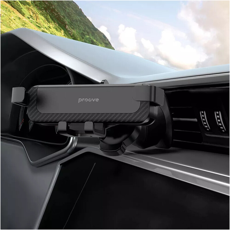 Тримач автомобільний Proove Gravity Pro Air Outlet Car Mount Black (CHGP00000001)