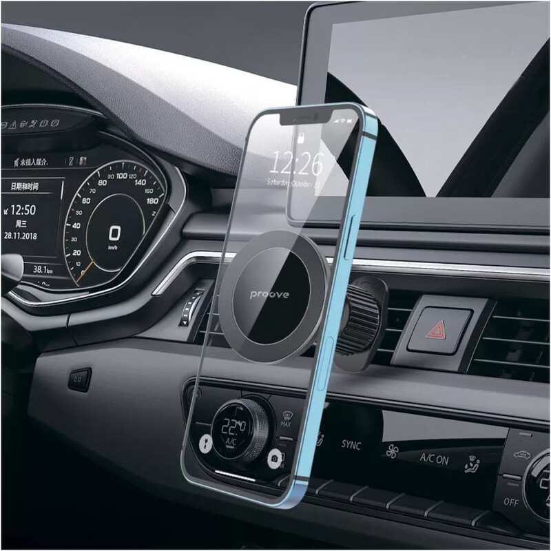 Тримач автомобільний Proove Ironside Air Outlet Car Mount Magnetic Ring Black (CHIS00000001)
