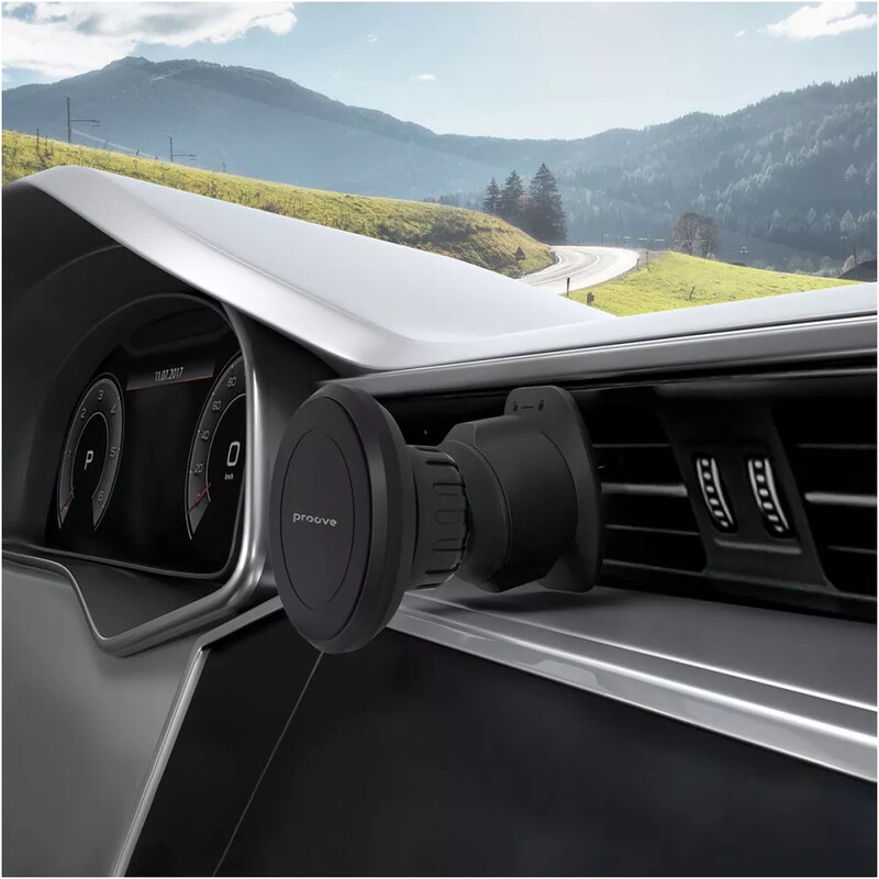 Тримач автомобільний Proove Strong Magnetic Air Outlet Car Mount Black (CHSR00000001)
