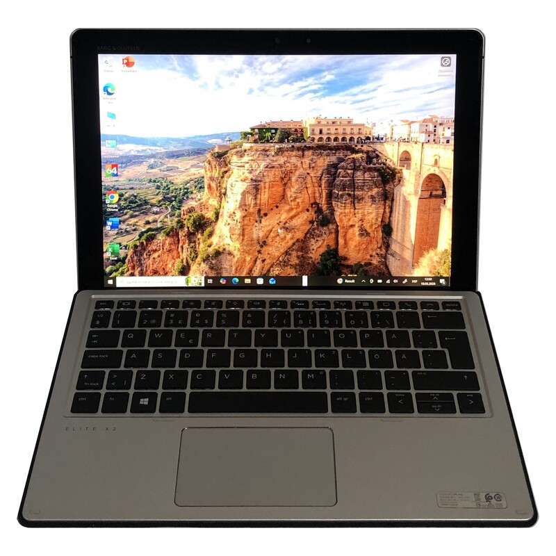 Ноутбук HP Elite X2 1012 G2 / 12.3" (2736x1824) IPS Touch / i5-7200U / 8GB / 256GB SSD / Win10Pro / Backlight / сканер отпечатка - Б/у
