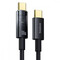 Фото - Кабель Baseus Explorer Series Auto Power-Off USB Type-C - USB Type-C (M/M), 100W, 2 м, Black (P10319704111-00) | click.ua
