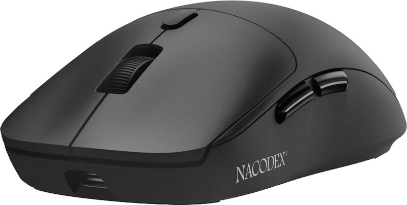 Мышь беспроводная Ajazz x Nacodex NJ07 MC Black (NJ07-MC-B)