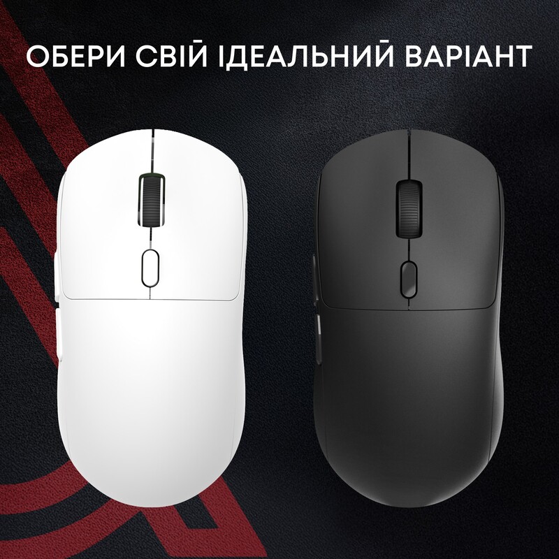 Мышь беспроводная Ajazz x Nacodex NJ07 MC Black (NJ07-MC-B)