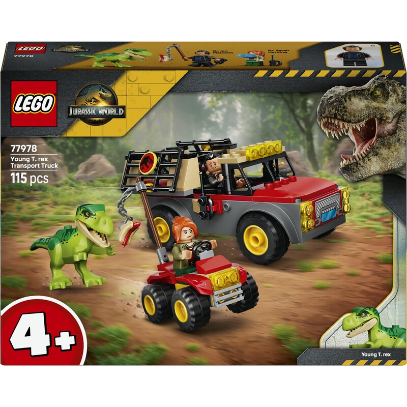 Конструктор LEGO Jurassic World Вантажівка для перевезення молодого тиранозавра (77978)
