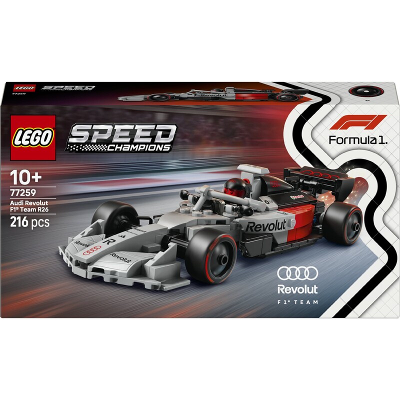 Конструктор LEGO Speed Champions Гоночний автомобіль Audi Revolut F1 Team R26 (77259)