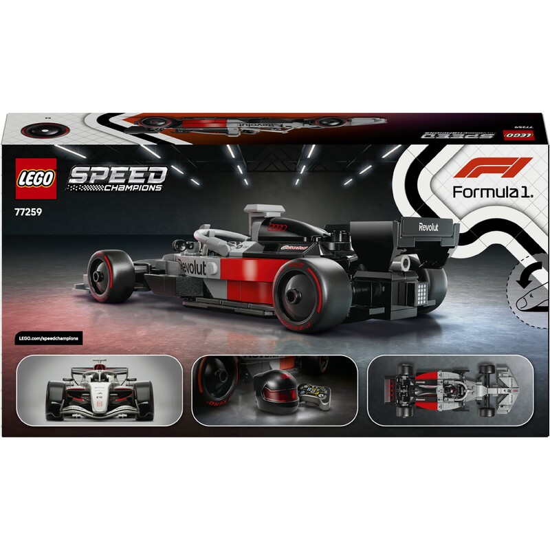 Конструктор LEGO Speed Champions Гоночний автомобіль Audi Revolut F1 Team R26 (77259)