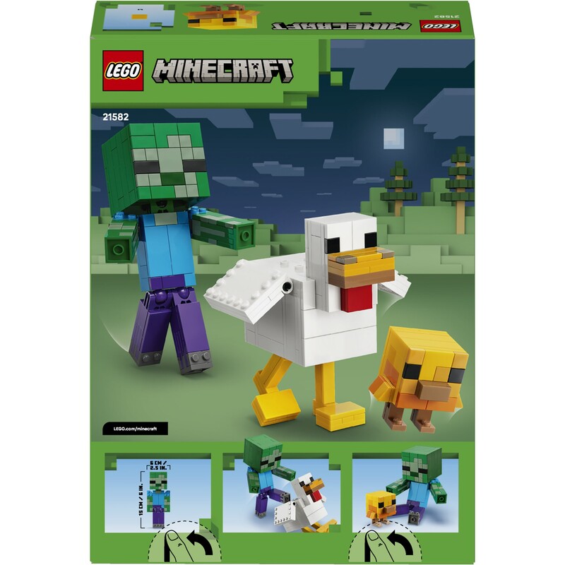 Конструктор LEGO Minecraft Курячий Жокей (21582)
