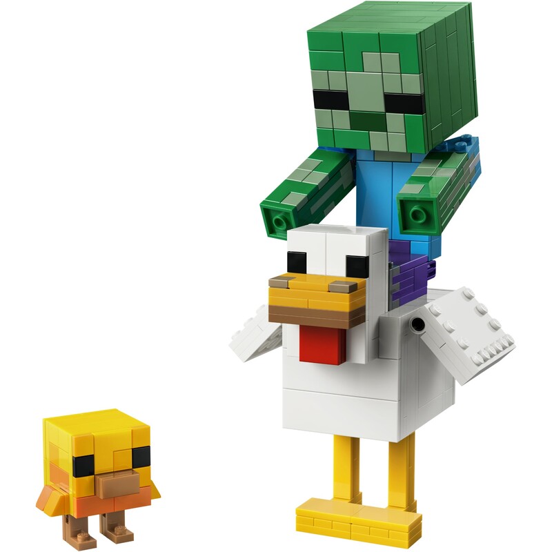 Конструктор LEGO Minecraft Курячий Жокей (21582)