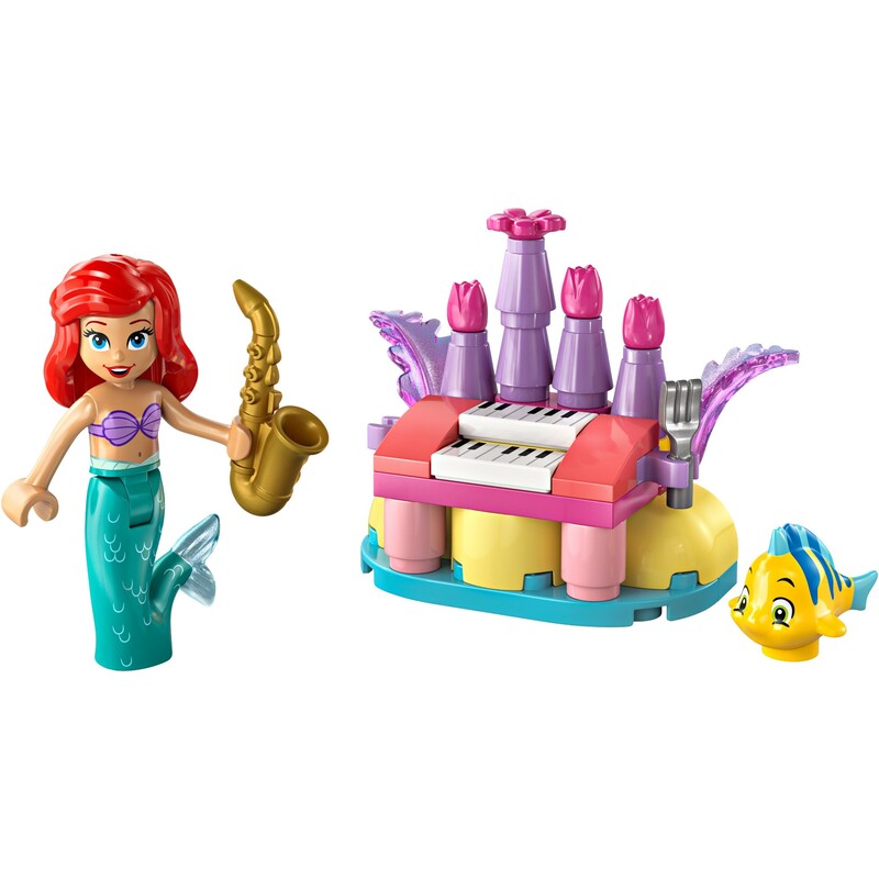 Конструктор LEGO Disney Princess Музичні розваги Аріель та Флаундера з нагоди дня народження (30720)