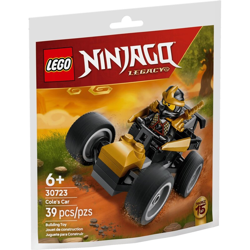 Конструктор LEGO Ninjago Автомобіль ніндзя Коула (30723)