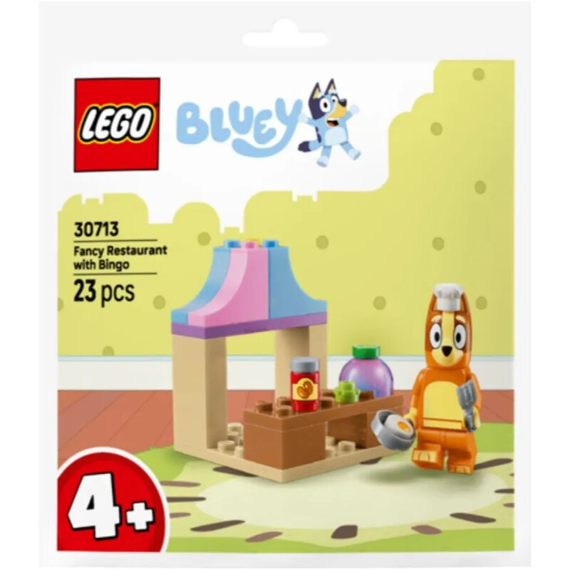 Конструктор LEGO Bluey Изысканный ресторан с Бинго (30713)