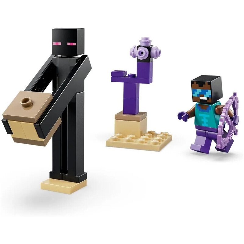 Конструктор LEGO Minecraft Подорож до Нижнього світу та Порталу до Краю (21584)