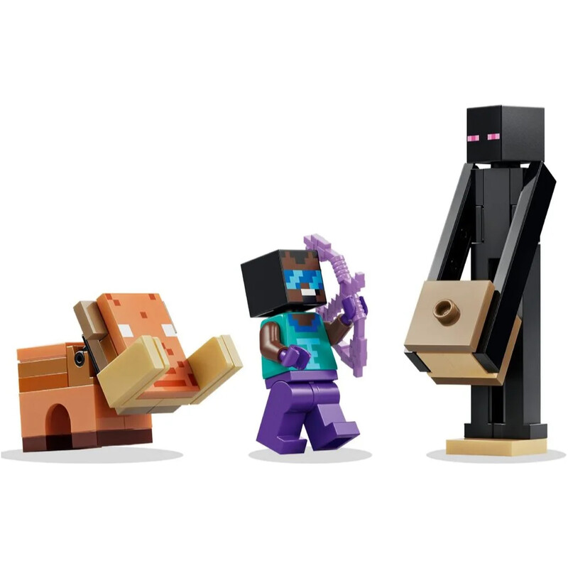 Конструктор LEGO Minecraft Подорож до Нижнього світу та Порталу до Краю (21584)