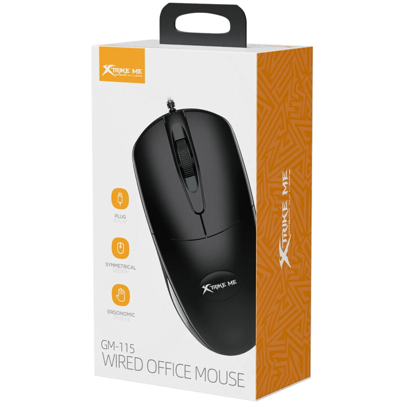 Мышь Xtrike Me GM-115 Black