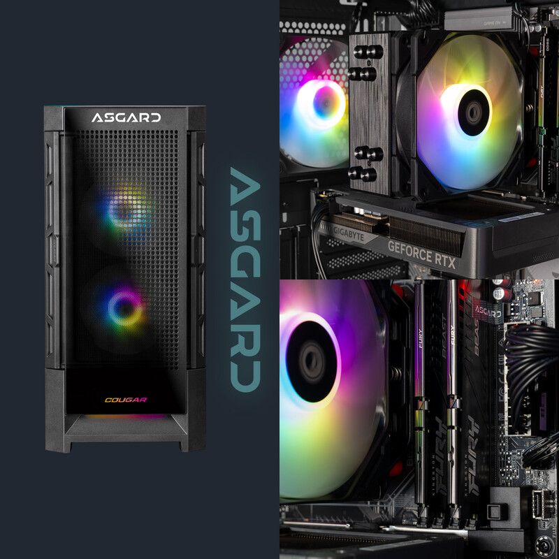 Ігровий комп`ютер ASGARD GAMER RTX 5060 Ti 16GB / Ryzen 7 9700X / DDR5 32GB / SSD 2TB / Win11 Home (ASG-G-5060T16-0007W)