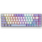 Фото - Клавіатура Ajazz NK68 V2 Red Switch Purple/White (NK68-V2-R-PWB) | click.ua