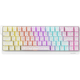 Клавіатура Ajazz NK68 V2 Red Switch White (NK68-V2-R-S-W)