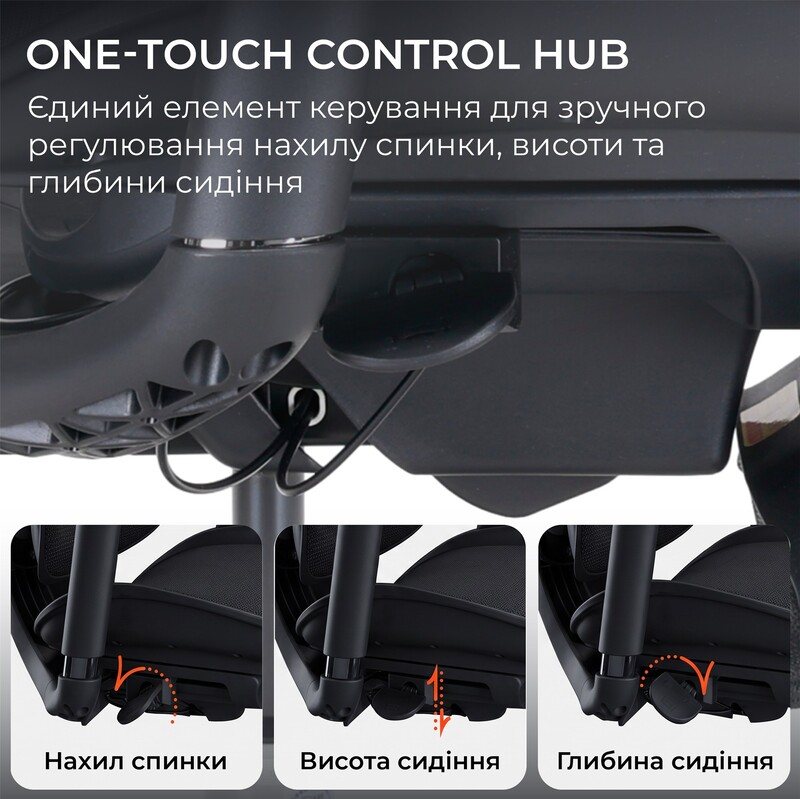 Крісло офісне Sihoo Doro C300 Lite V2 White з підставкою для ніг (C300-LITE-V2-B102-JT)