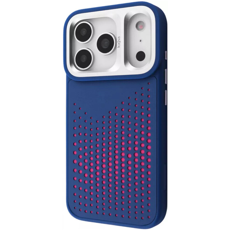 Чехол-накладка Kajsa Circle with Magnetic Ring для iPhone 17 Pro Blue
