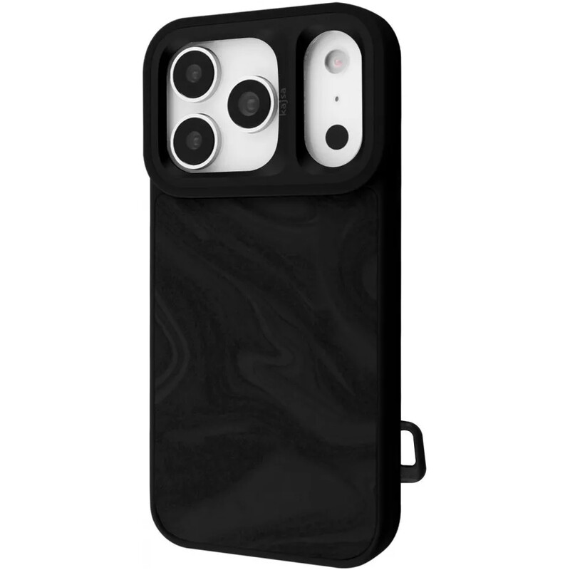 Чехол-накладка Kajsa Fluid Art with Magnetic Ring для iPhone 17 Pro Black