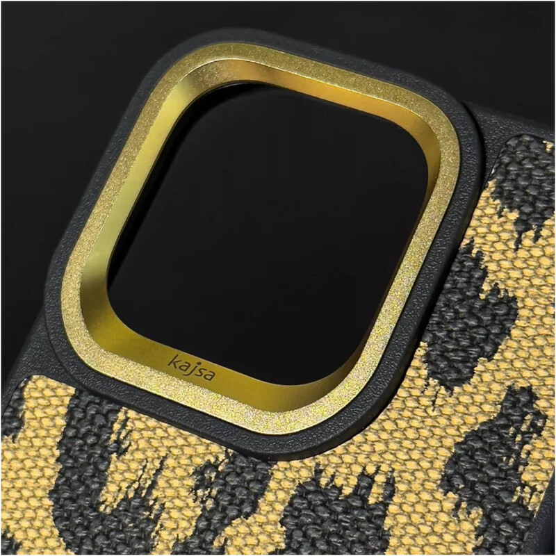 Чохол-накладка Kajsa Glamorus Collection with Magnetic Ring для iPhone 16 Pro Bronze