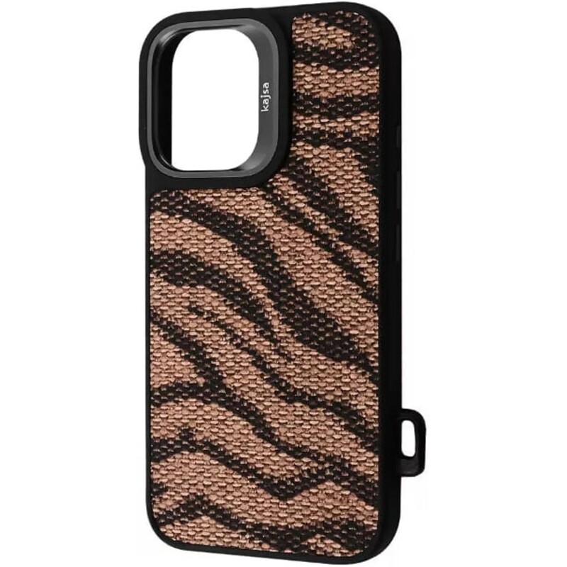 Чохол-накладка Kajsa Glamorus Collection with Magnetic Ring для iPhone 16 Bronze