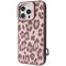 Фото - Чохол-накладка Kajsa Leopard Pattern with Magnetic Ring для iPhone 16 Pro Desert Titanium | click.ua
