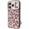 Фото - Чохол-накладка Kajsa Leopard Pattern with Magnetic Ring для iPhone 17 Pro Desert Titanium | click.ua