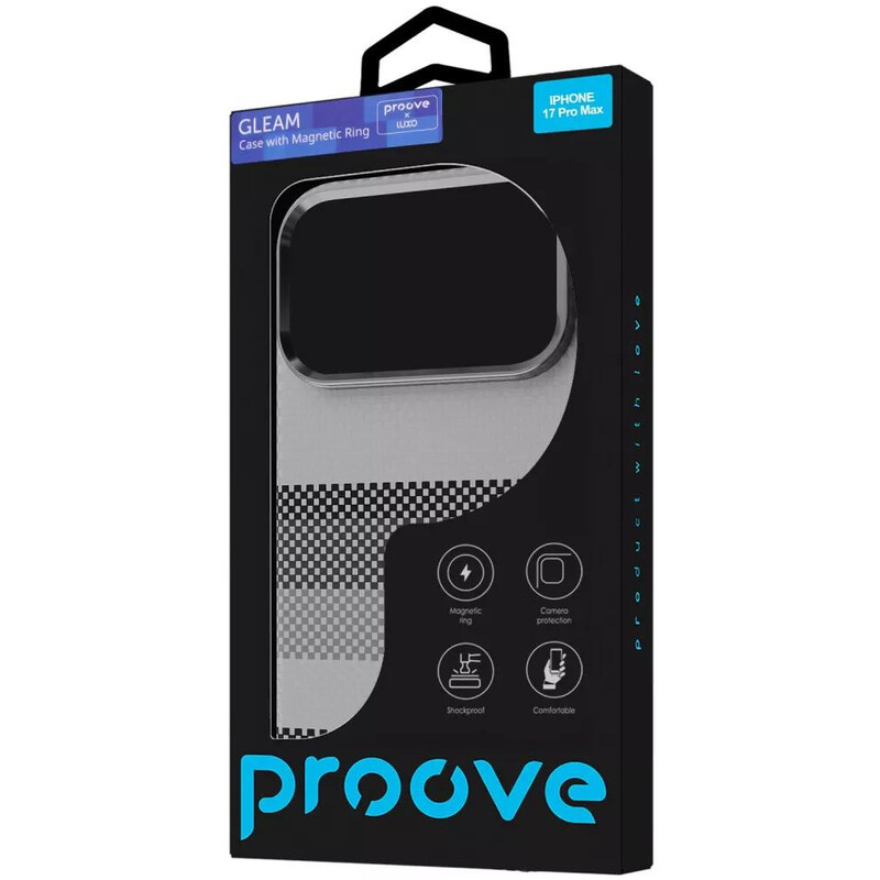 Чохол-накладка Proove Gleam Case with Magnetic Ring iPhone 17 Pro Max Blue Sunset