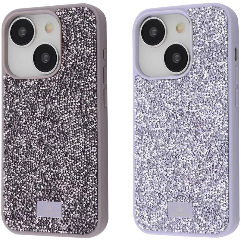 Чохол-накладка Bling World Rock Diamond (TPU) iPhone 16 Pro Max Gray Titanium